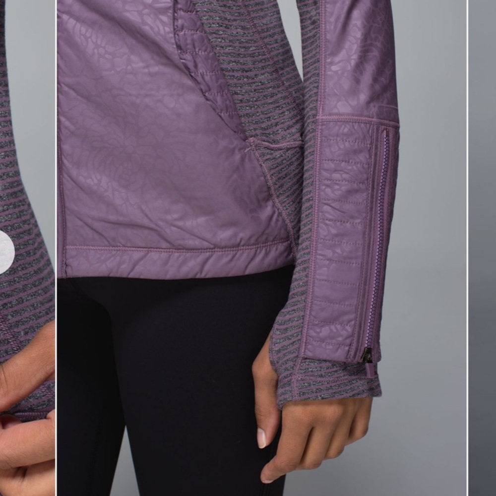lululemon athletica Rebel Runner jacket Women's Lavender suze8 - Picture 14 of 16